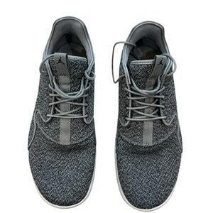 Jordan Men's Grey Knit Sneakers
